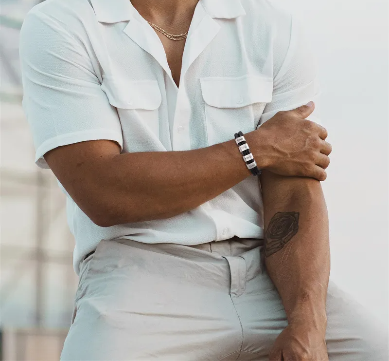 Exquisites Armband mit Silberbeads - Argentum Elegante